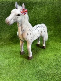Grey Appaloosa Ride on Pony