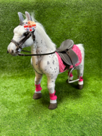 Grey Appaloosa Ride on Pony