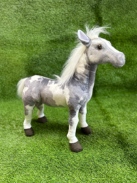 Grey Skewbald Pony