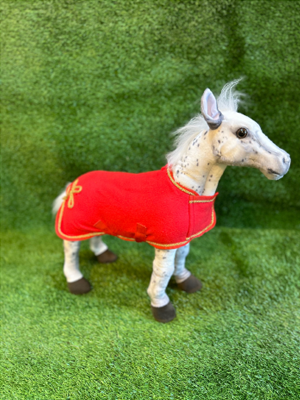 Toy Pony Rug Red