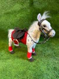 Toy Pony Saddle Pad Red