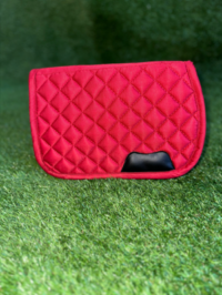Toy Ride on Pony Saddle Pad Red